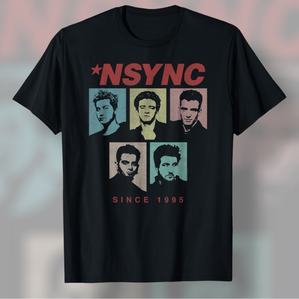 NSYNC Graphic Tee - Sz L - NEW - Picture 2 of 3